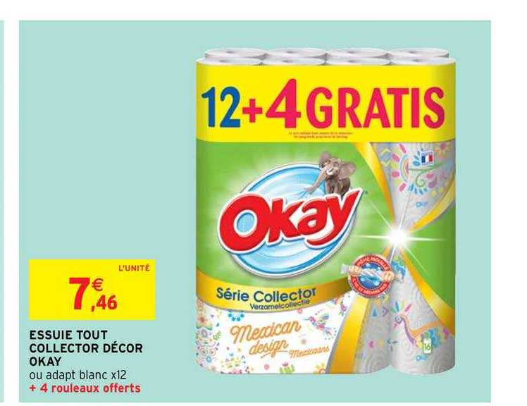 essuie tout collector décor okay