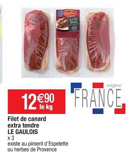 Filet De Canard Extra Tendre Le Gaulois