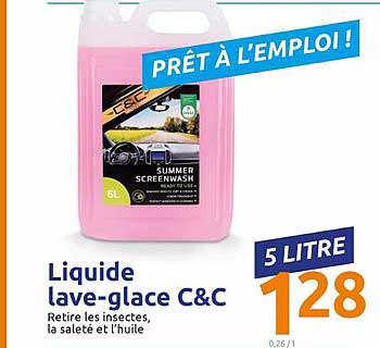 liquide lave-glace c&c