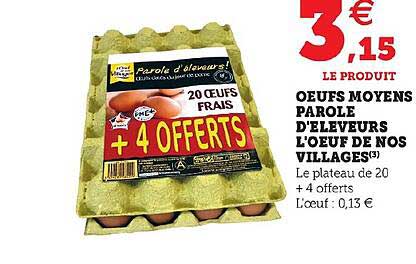 oeufs moyens parole d'éleveurs l'œuf de nos villages