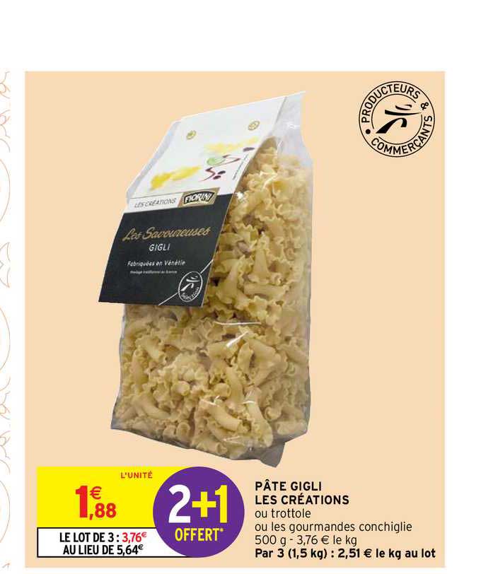 pâte gigli les créations