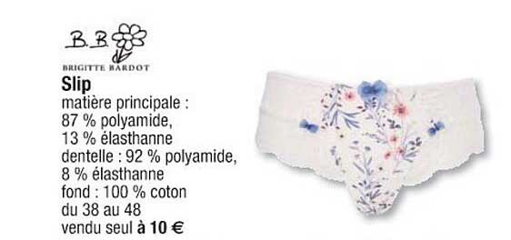 slip brigitte bardot