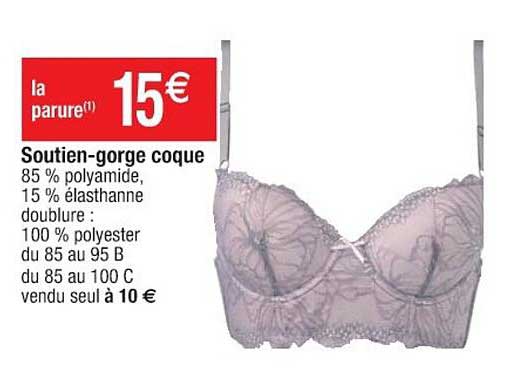 soutien-gorge coque