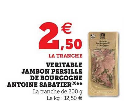 véritable jambon persillé de bourgogne antoine sabatier