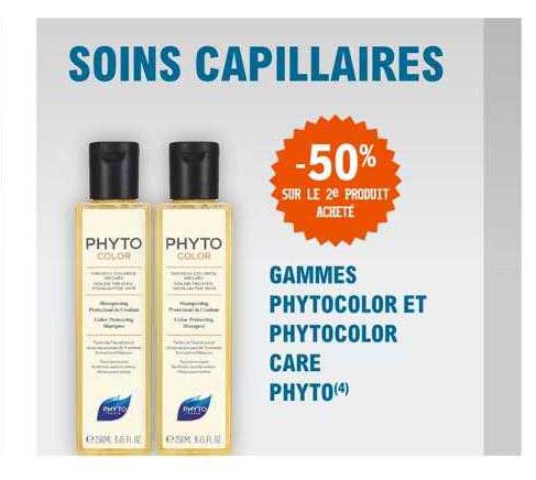 gamme phytocolor et phytocolor care phyto