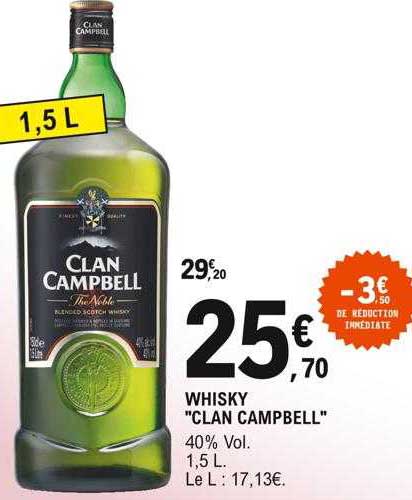 whisky "clan campbell"