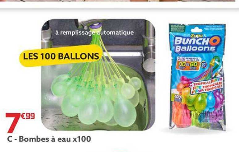 Bombes à Eau X 100