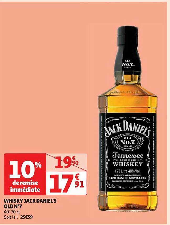 whisky jack daniel's old n°7