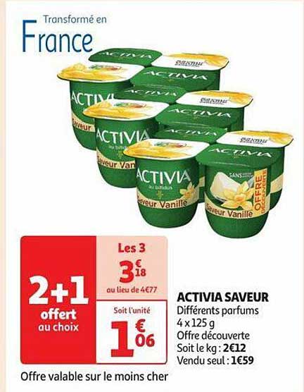 Activia Saveur