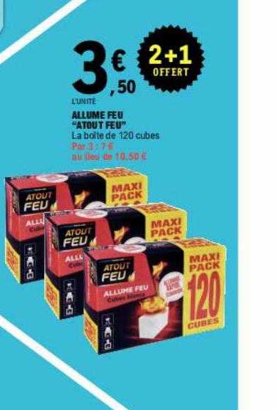 allume feu "atout feu"