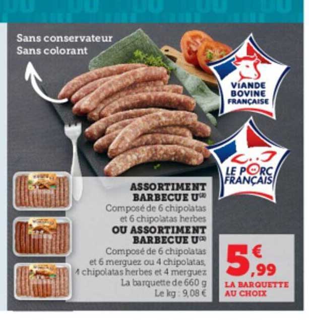 Assortiment Barbecue U Ou Assortiment Barbecue U