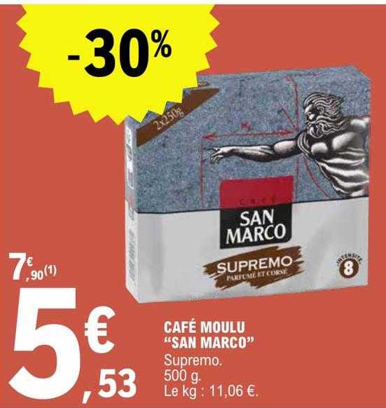 café moulu "san marco"