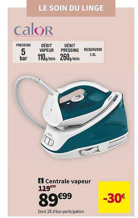 Centrale Vapeur Calor