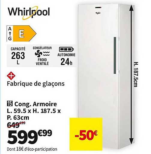 cong. armoire whirlpool