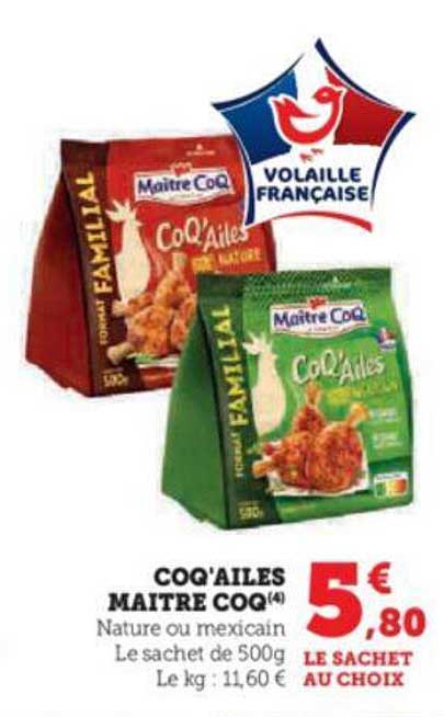 coq'ailes maitre coq