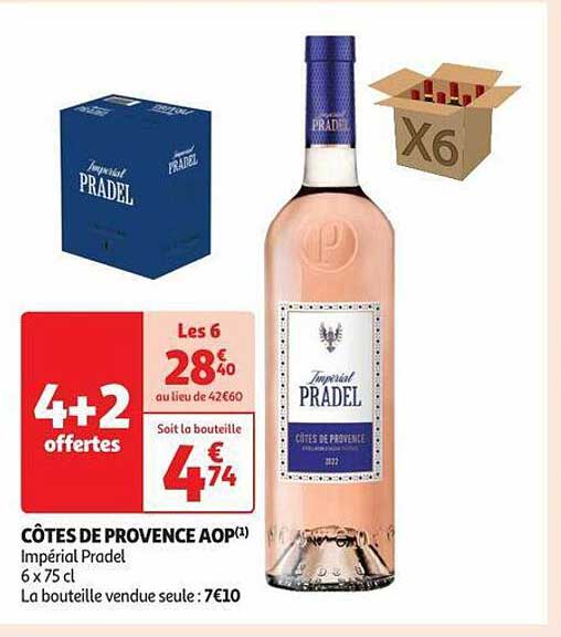 Côtes De Provence Aop Impérial Pradel