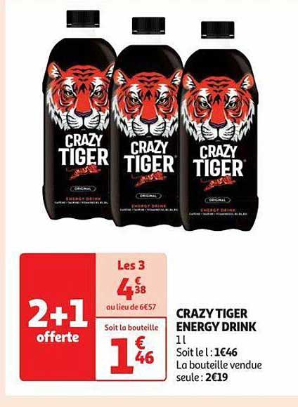 crazy tiger energy drink