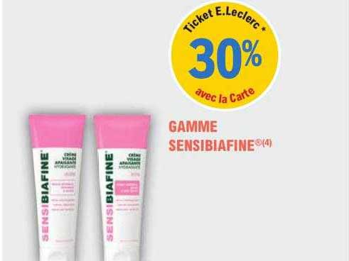 Gamme Sensibiafine