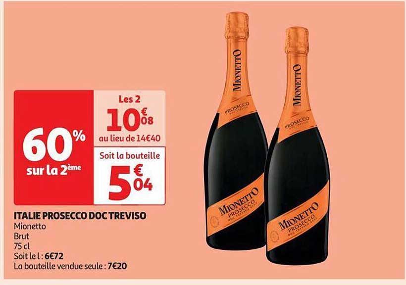 Italie Prosecco Doc Treviso Mionetto
