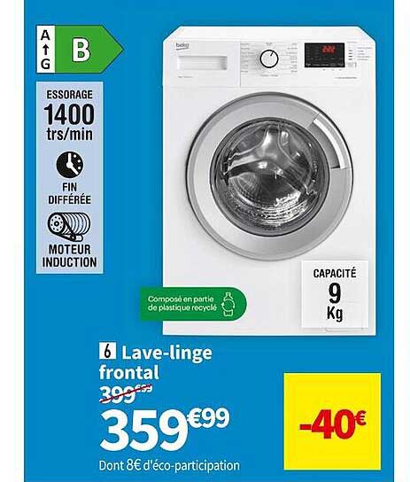 lave-linge frontal