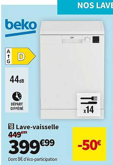 lave-vaisselle beko