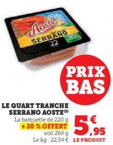 Le Quart Tranché Serrano Aoste