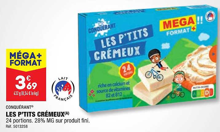 les p'tits crémeux conquérant