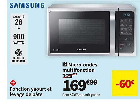 micro-ondes multifonction samsung