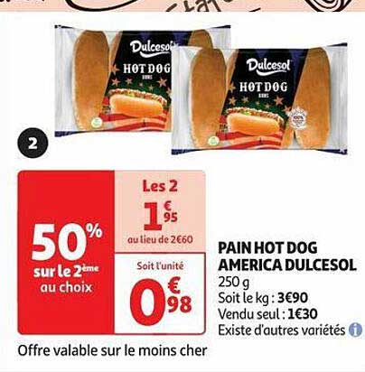 pain hot dog america dulcesol