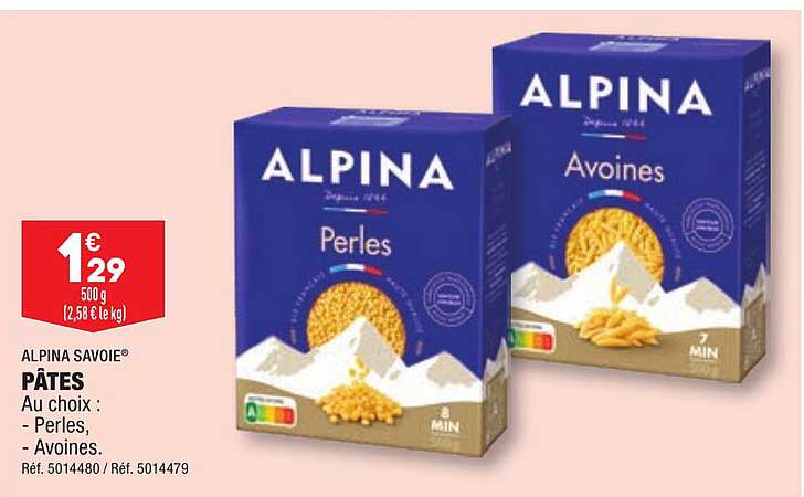 Pâtes Alpina Savoie