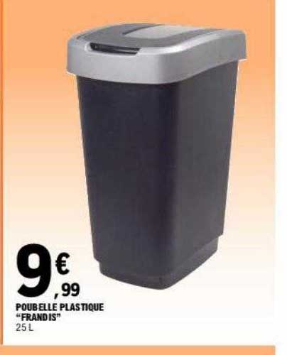 Poubelle Plastique "frandis"