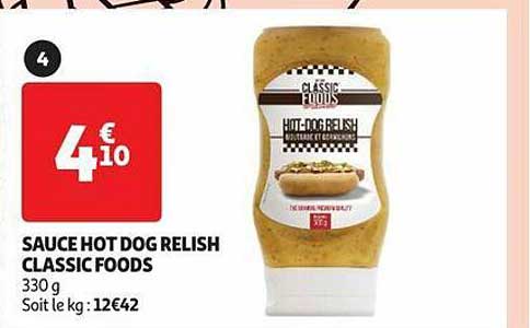 sauce hot dog relish classic foods
