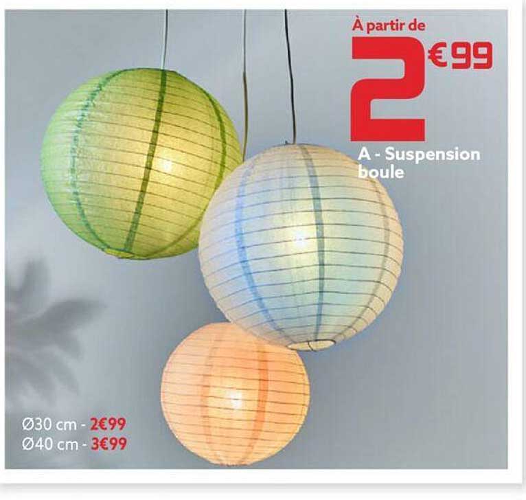 Suspension Boule