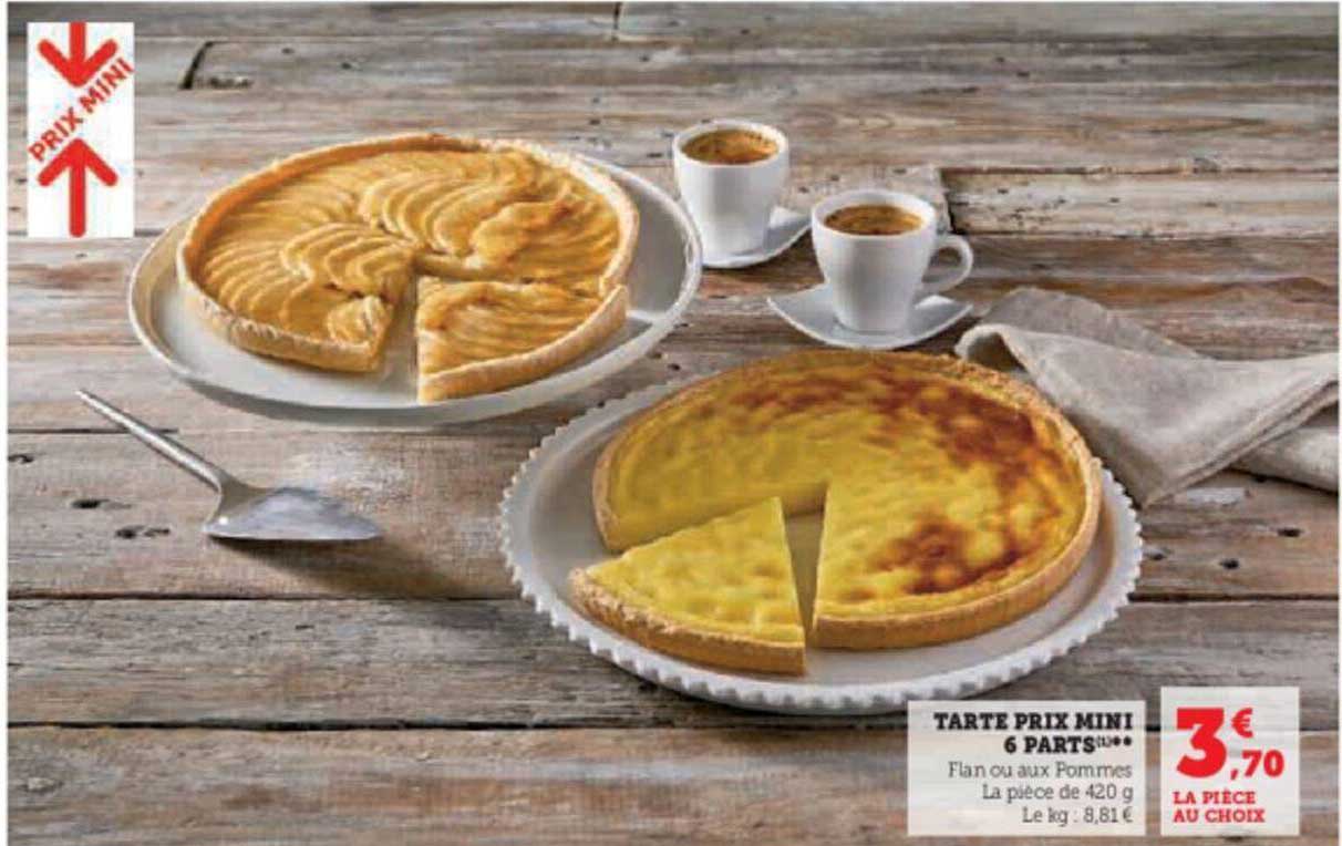 tarte prix mini 6 parts
