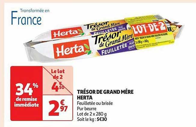 trésor de grand mère herta