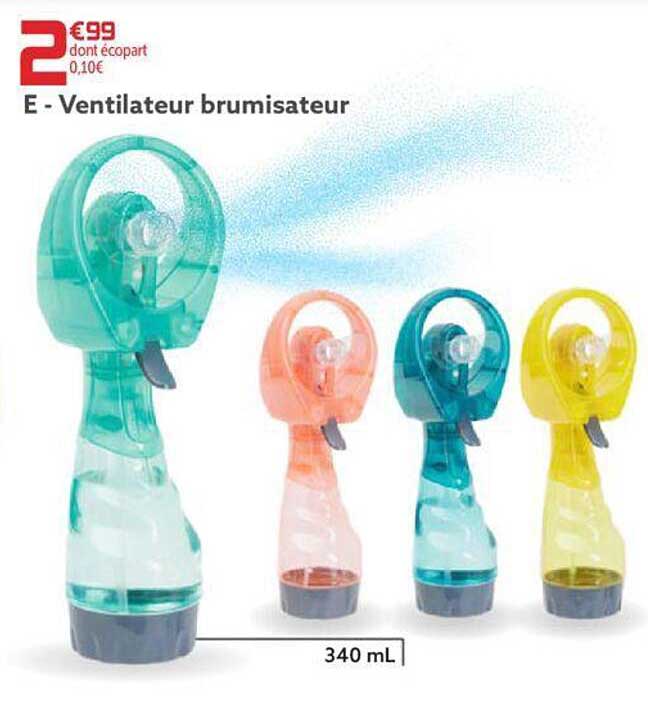 Ventilateur Brumisateur