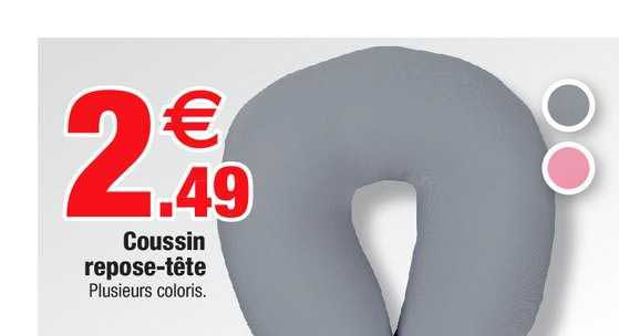 coussin repose tête