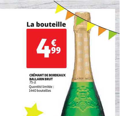 crémant de bordeaux ballarin brut