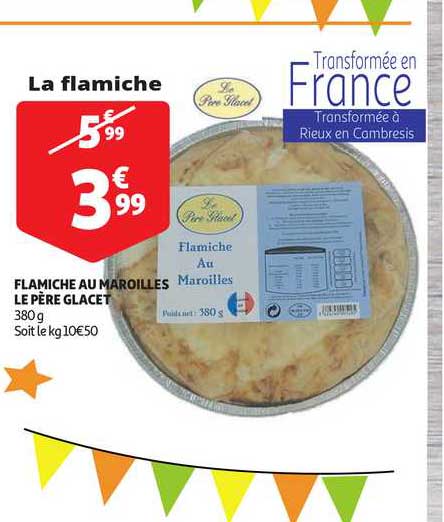 flamiche au maroilles le père glacet
