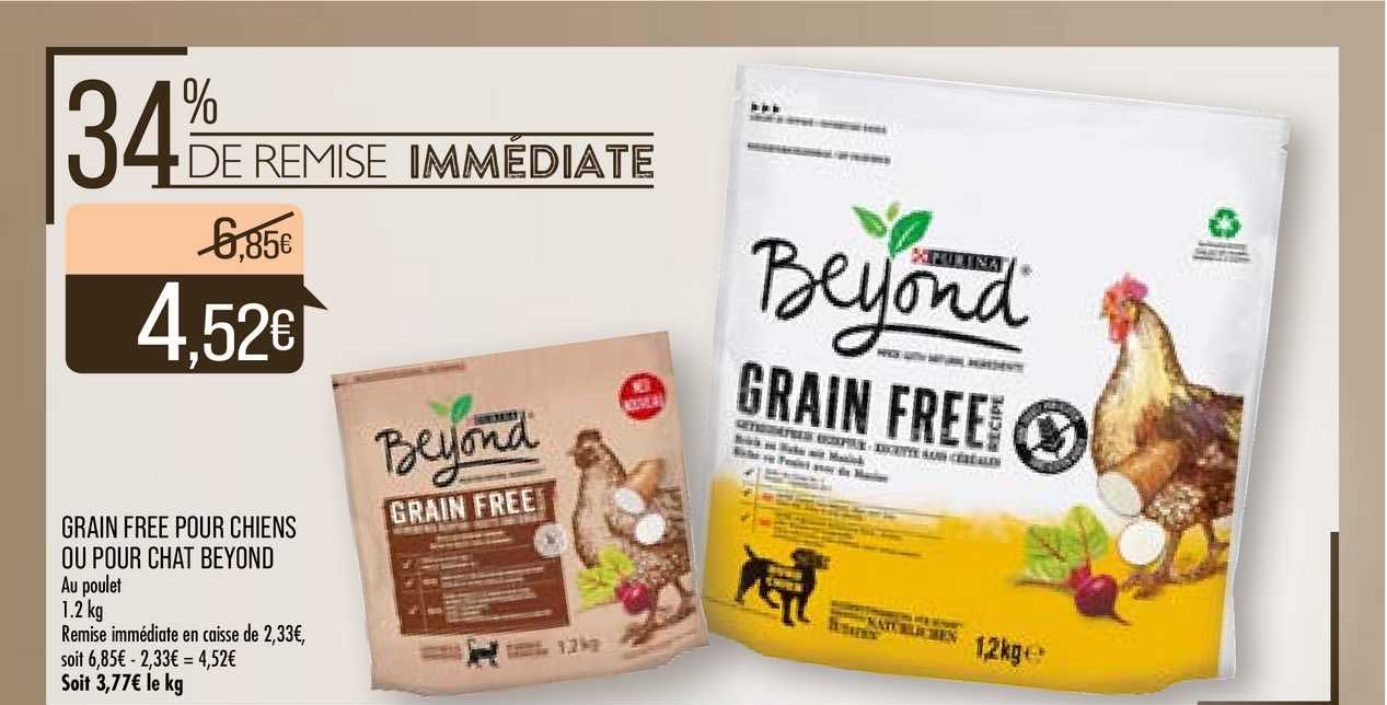 Grain Free Pour Chiens Ou Pour Chat Beyond  34% De Remise Immédiate