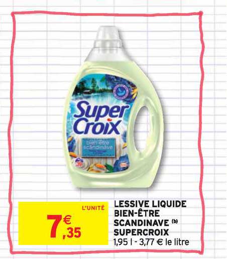 lessive liquide bien étre scandinave supercroix