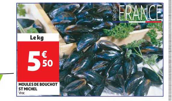 Moules De Bouchot St Michel