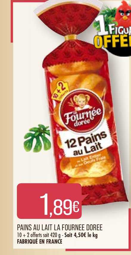 pains au lait la fournée dorée