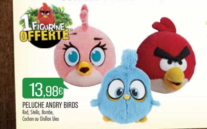 péluche angry birds