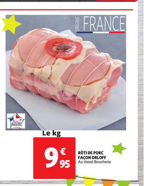 rôti de porc façon orloff
