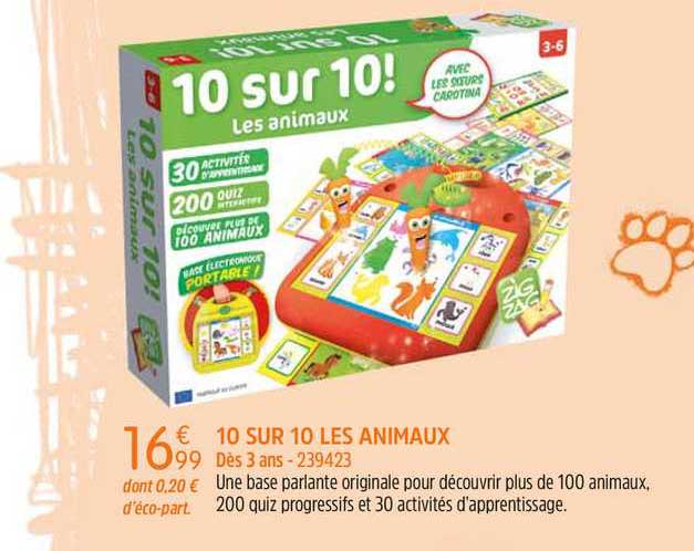 10 Sur 10 Les Animaux