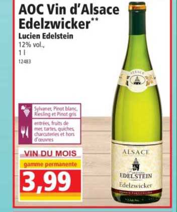 aoc vin d'alsace edelzwicker lucien edelstein