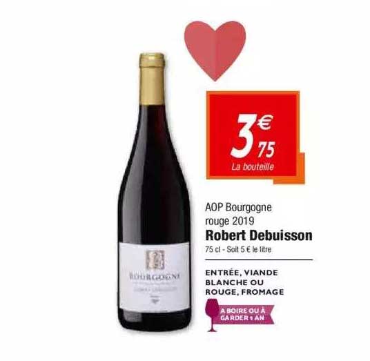 aoop bourgogne rouge 2019 robert debuisson