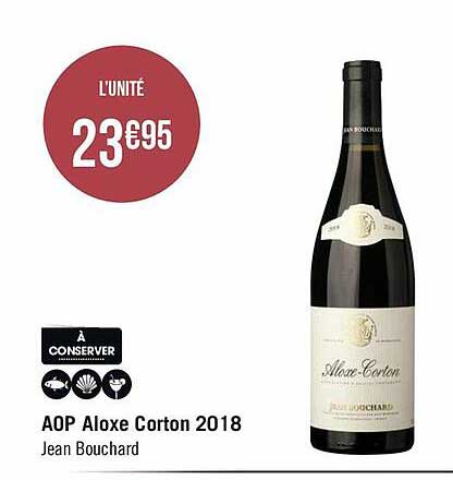 aop aloxe corton 2018 jean bouchard