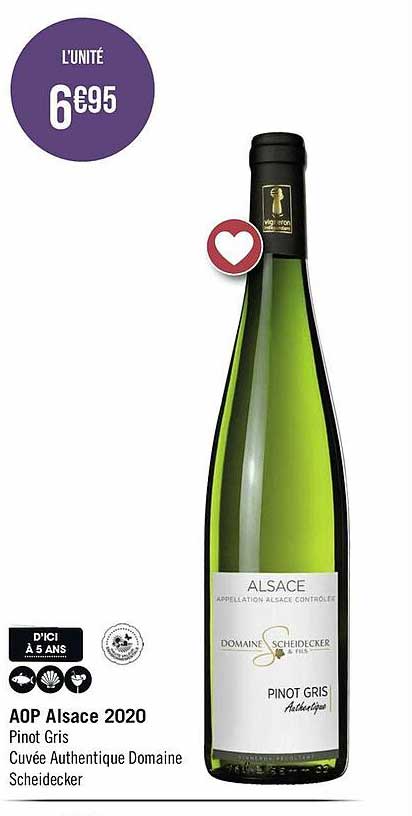 aop alsace 2020 pinot gris